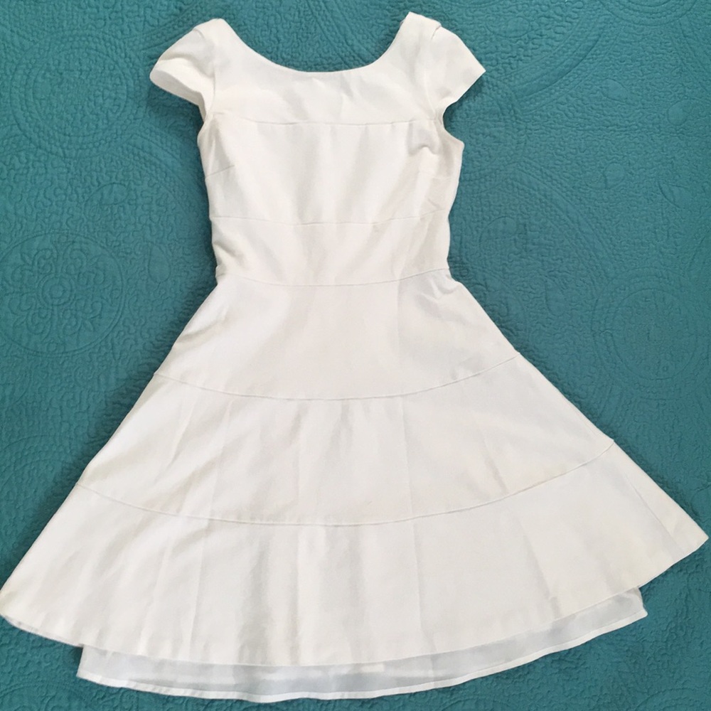 Banana Republic Seamed Fit-And-Flare Dress